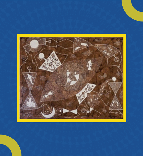  Warli painting by artist Anil Chaitya Vangad  (Gallery Unique Art)