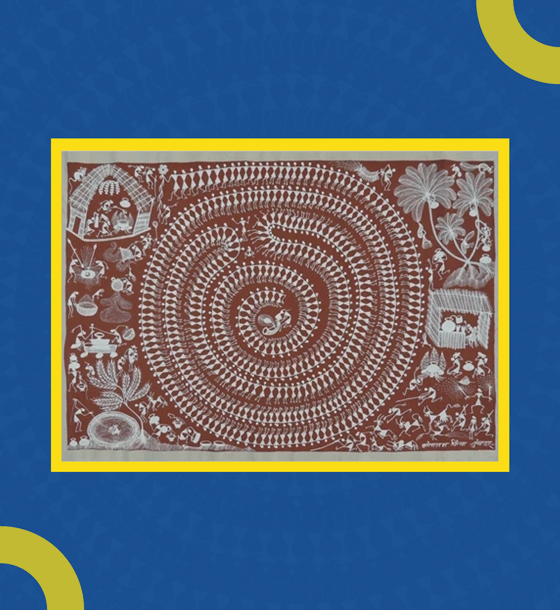  Warli painting (Gallery Unique Art)
