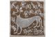 SHANTARAM CHINTYA TUMBADA- WARLI ART-Maharashtra-India-Jungle-tiger-humble-briminig-cubs-motherhood-protection-roaring (SRT 224)